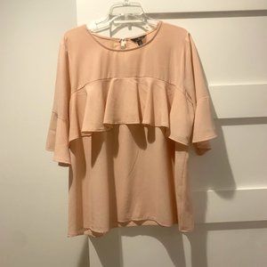Jules & Leopold, XL, Soft Muted Pink Women's Blouse